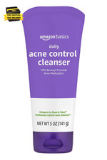 Acne Cleanser Face Wash - Daily Control, Maximum Strength 10 Benzoyl Peroxide,