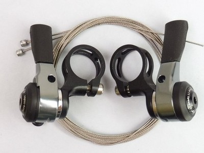 Microshift SL - A11 / 11 Sp.  Daumenschalthebel ( Road / Flat Bar )
