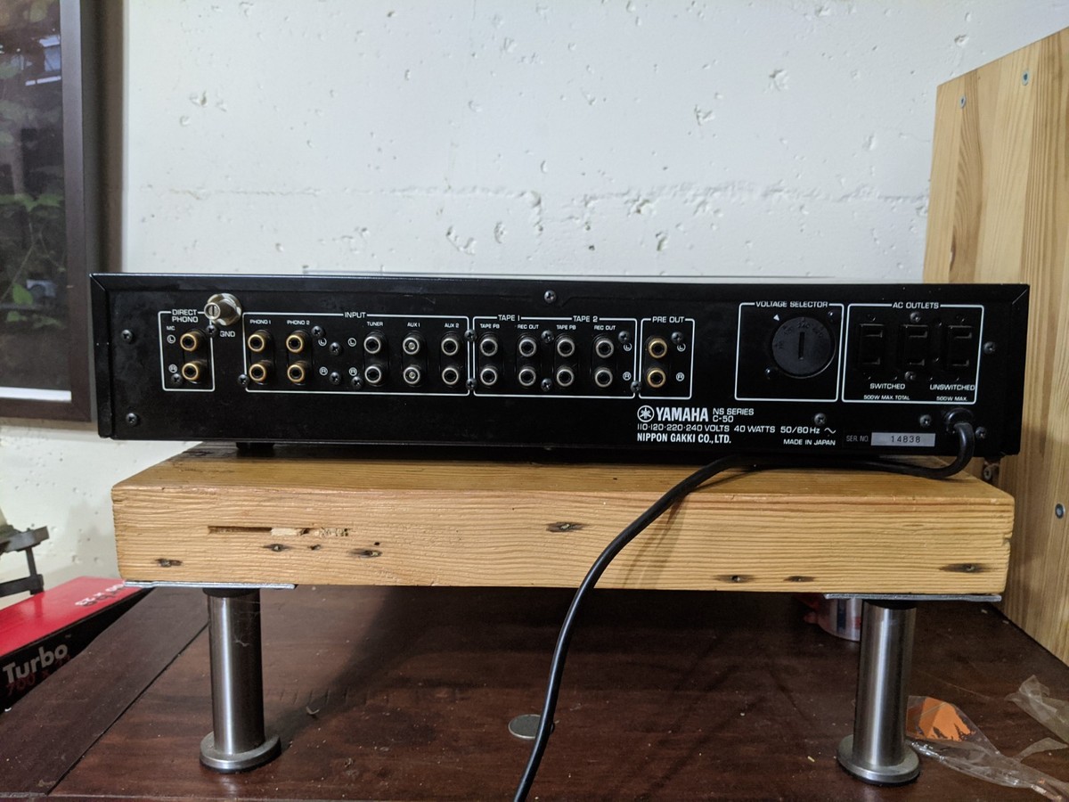 Yamaha Natural Sound Control Amplifier C-50 Preamplifier - Japan