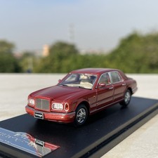 Bentley Arnage 1998 escala 1:64 rojo diecast modelo coche aleación sedán de lujo