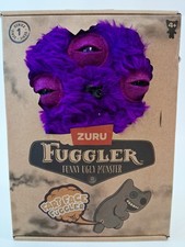 Fuggler Fart Face Violet Purple Funny Ugly Monster Plush NEW IN BOX 9"