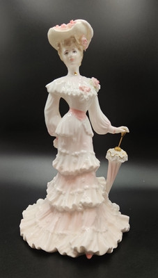 Coalport Figur Lady Alice The Royal Garden Party La Belle Epoque Ltd Ed 2049