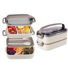 Stainless Steel Bento Box for Adults Kids,Japanese Leakproof Lunch Box Divided