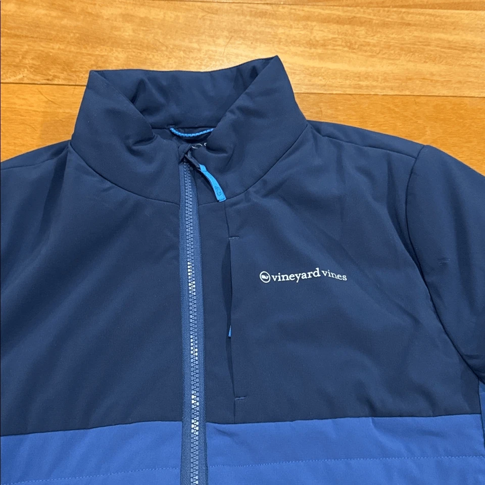 Chaqueta con cremallera completa Vineyard Vines para niños Marine Air talla XL nueva sin etiquetas Foto 3 de 4