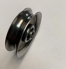 Round Groove Idler Pulley 2 3/4”  - 1/2” Round Belt, Rope, Cable
