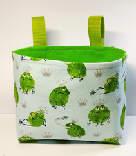 Lenkertasche Bettutensilo Kinder fahrrad Roller Frosch 🐸 Hängekörbchen Ostern 