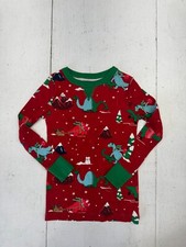 Wonder Shop Red Dinosaur Graphic Long Sleeve Pajama Shirt Boys Size 3T