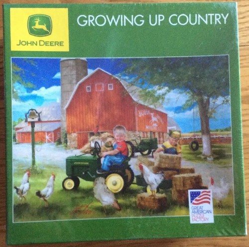 Rompecabezas John Deere Growing Up Country 1000+ piezas 19 1/4"" x 26 5/8"" NUEVO - Imagen 2 de 7