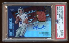 POP 1 PSA 10 DAK PRESCOTT 2016 PANINI PHOENIX RC AUTOGRAPH FOOTBALL 028/199  HOT