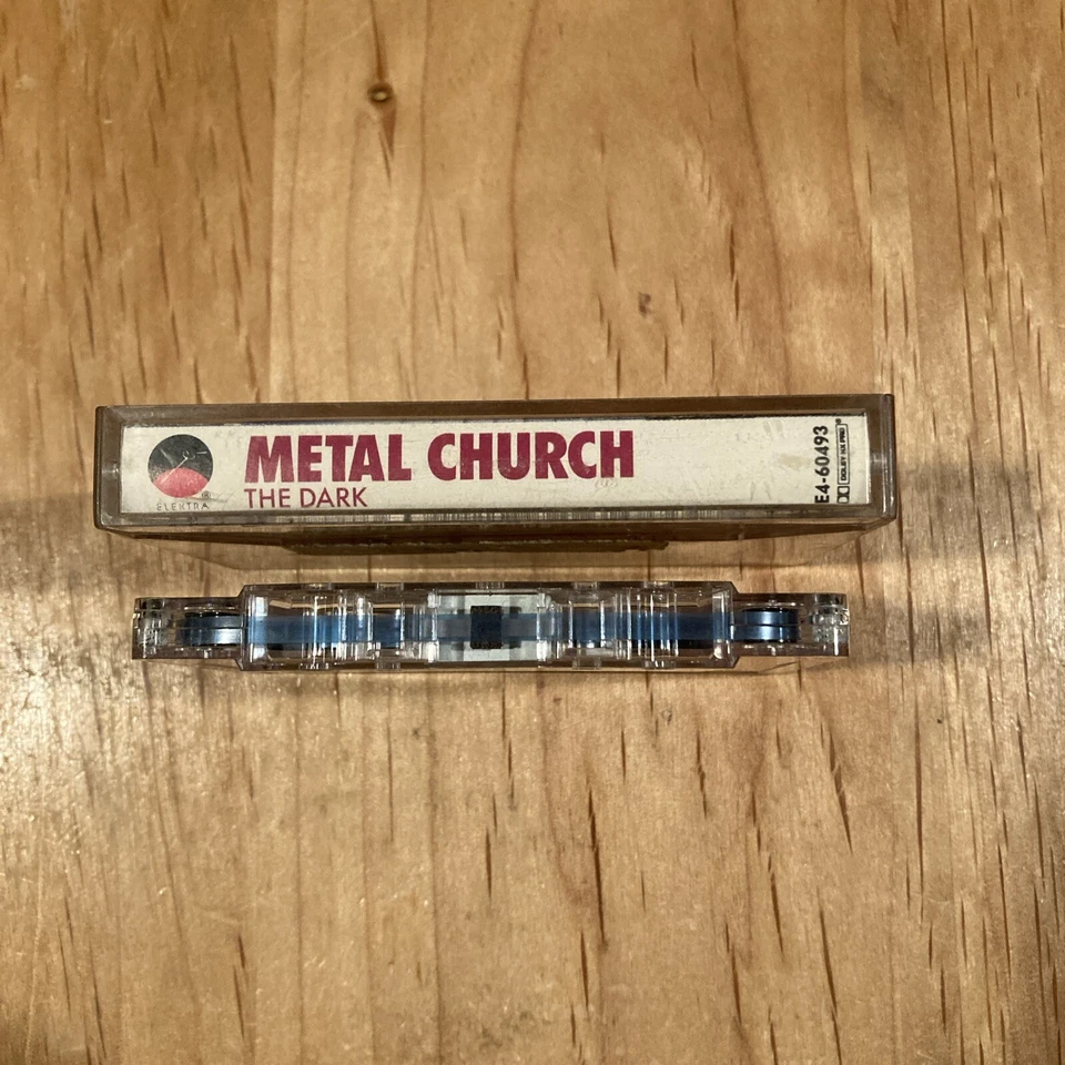 Metal Church - The Dark CASSETTE TAPE 1st US issue metallica overkill savatage - Image 3 of 3