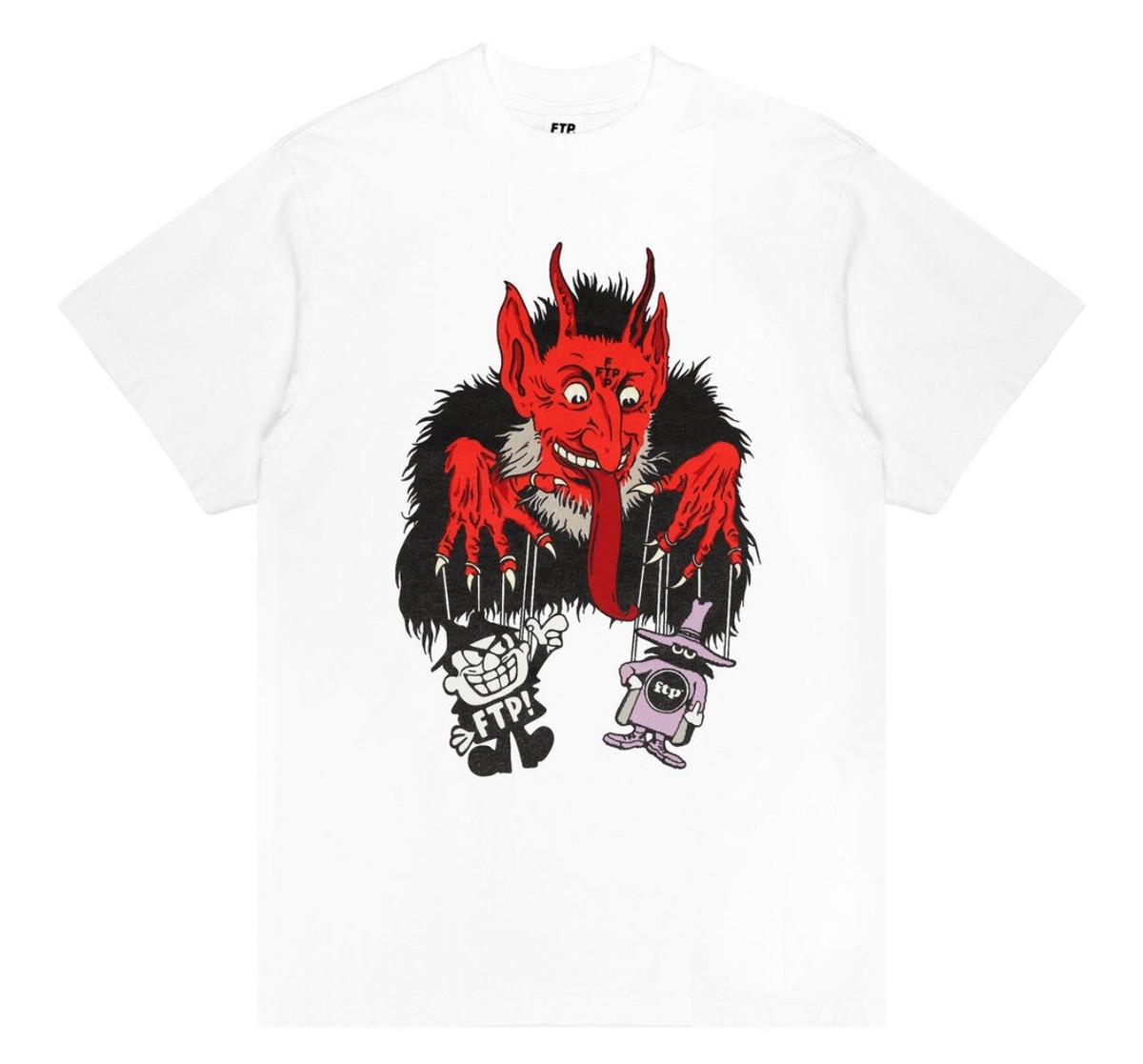 FTP Krampus Tee White Size XXL T-Shirt BRAND NEW FuckThePopulation