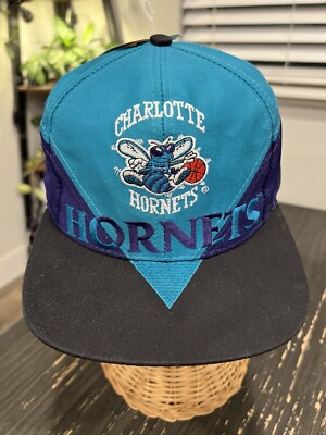 キャップ Charlotte Hornets twins enterprise Vintage NBA Charlotte Hornets Snapback Hat Twins Enterprise