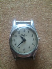 Vintage  HILTON 21 Manual Wind Watch. Working