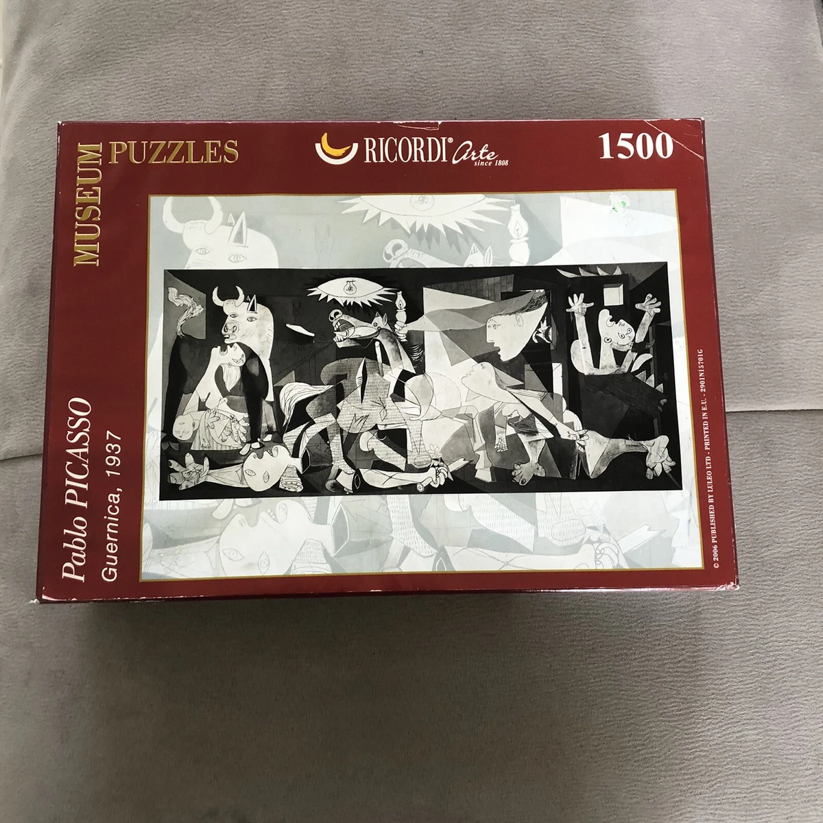 Eerlijkheid engineering Voorbijgaand Ricordi Arte 1500-piece Museum Puzzle-Pablo Picasso Guernica 1937 NEW | eBay Eerlijkheid engineering Voorbijgaand Ricordi Arte 1500-piece Museum Puzzle-Pablo Picasso Guernica 1937 NEW | eBay