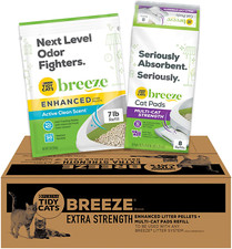Purina Tidy Cats Breeze Litter System Bundle Pads  Pellets Refills