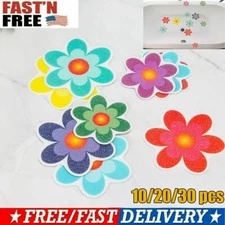 Non Slip Flower Stickers Decals Tape Mat for Bath Tub Stairs Shower Appliques