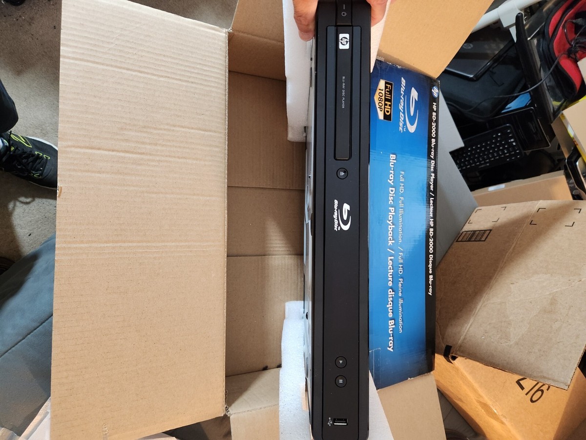 HP BD-2000 ブルーレイプレーヤー HP BD-2000 Blu-Ray Disc Player -Hewlett Packard 844149080000| eBay
