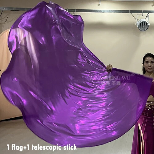 Neu Tanzrequisiten Performance Zubehör 190*140cm mehrere Farben Bauchtanz - Bild 15 von 42