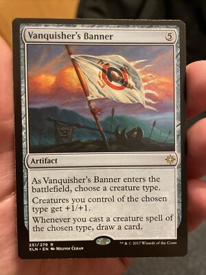 mtg cards like vanquisher's banner Magic the Gathering Adventures: Ixalan Set Review: Multicolored, Artifacts, and Lands