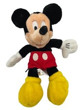 Vintage Mickey Mouse 11" Stuffed Plush Walt Disney World Souvenir Toy