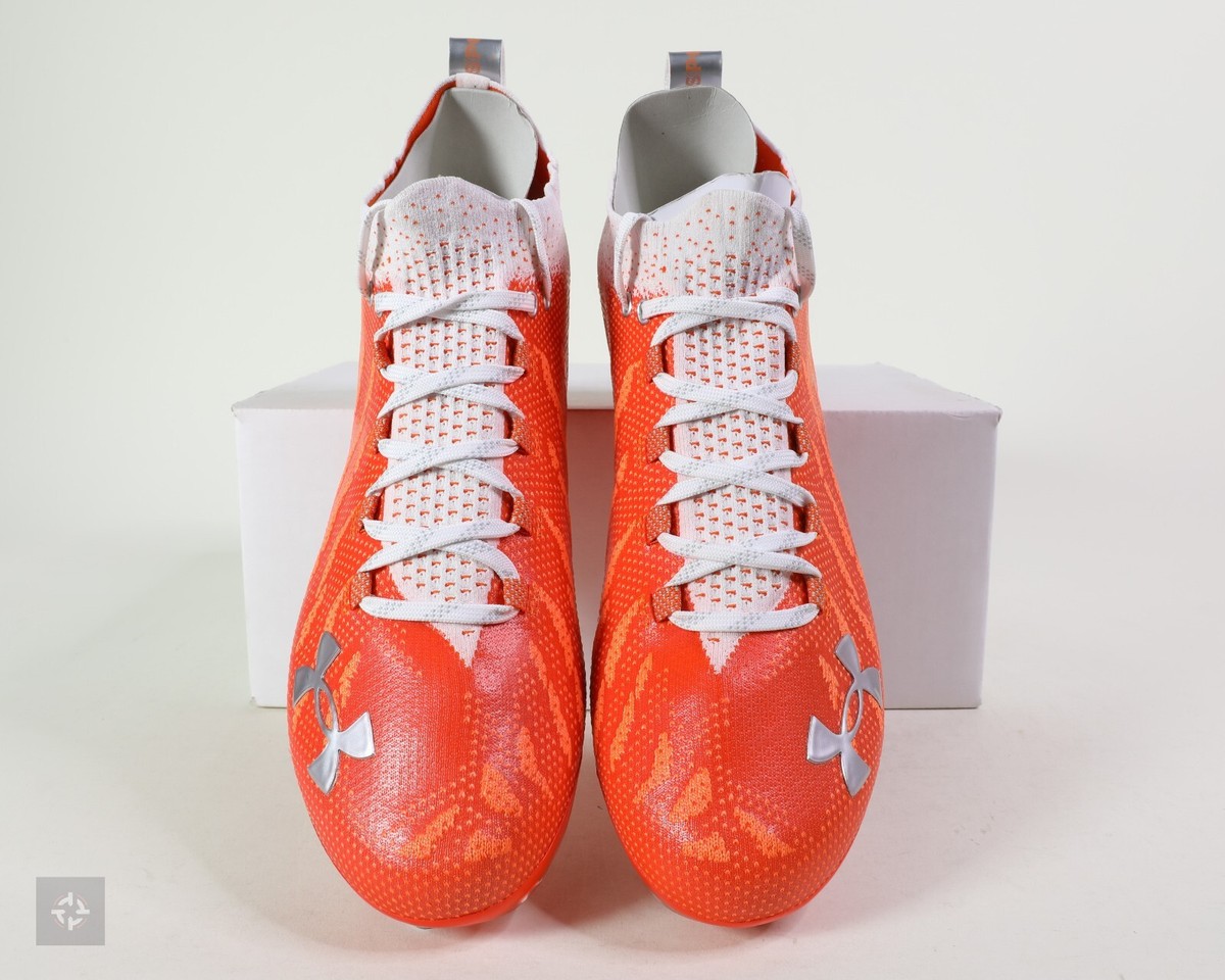Under Armour Spotlight Lux MC Orange Football Cleats Size Under Armour Spotlight Lux MC Orange Football Cleats Size