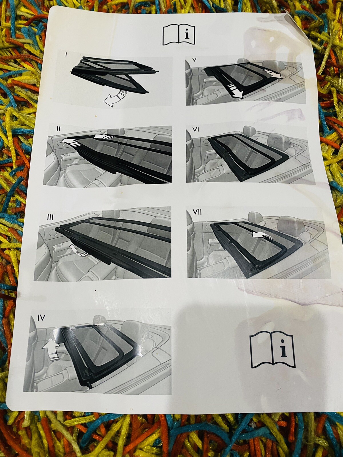 OEM⭕️ ROLLS ROYCE DAWN WIND DEFLECTOR WIND SCREEN WINDSCREEN (ORIGINAL Windbreak