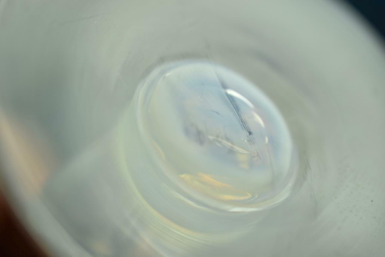 Libbey Silhouette Nash Series Moonstone Cordial Greyhound Stemware eBay