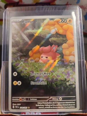Pokemon Karte Pamo 226/091 Shiny Illustration Rare Paldeas Schicksale deutsch