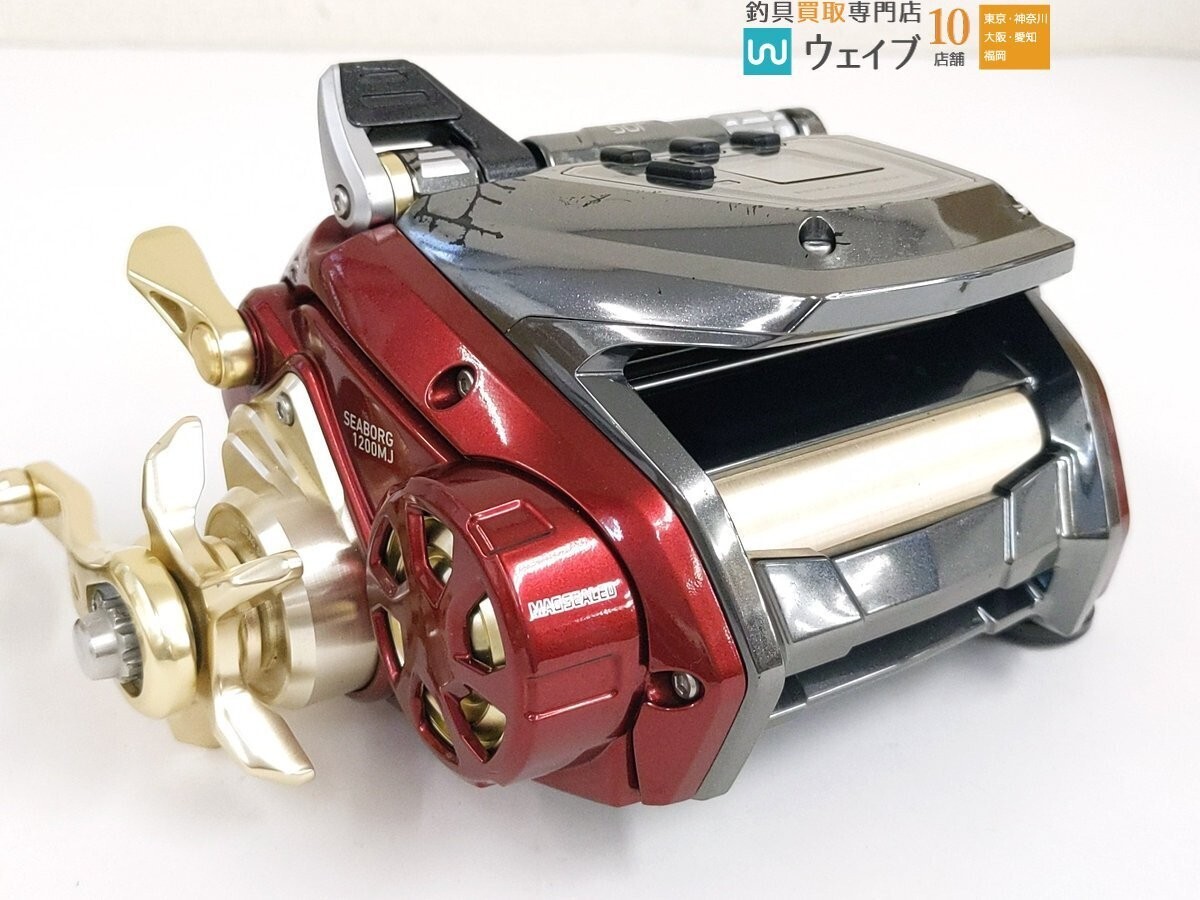 Used Daiwa SEABORG 1200MJ SB1200MJ Electric Power Assist Reel From