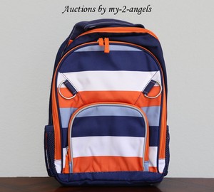 kids orange backpack