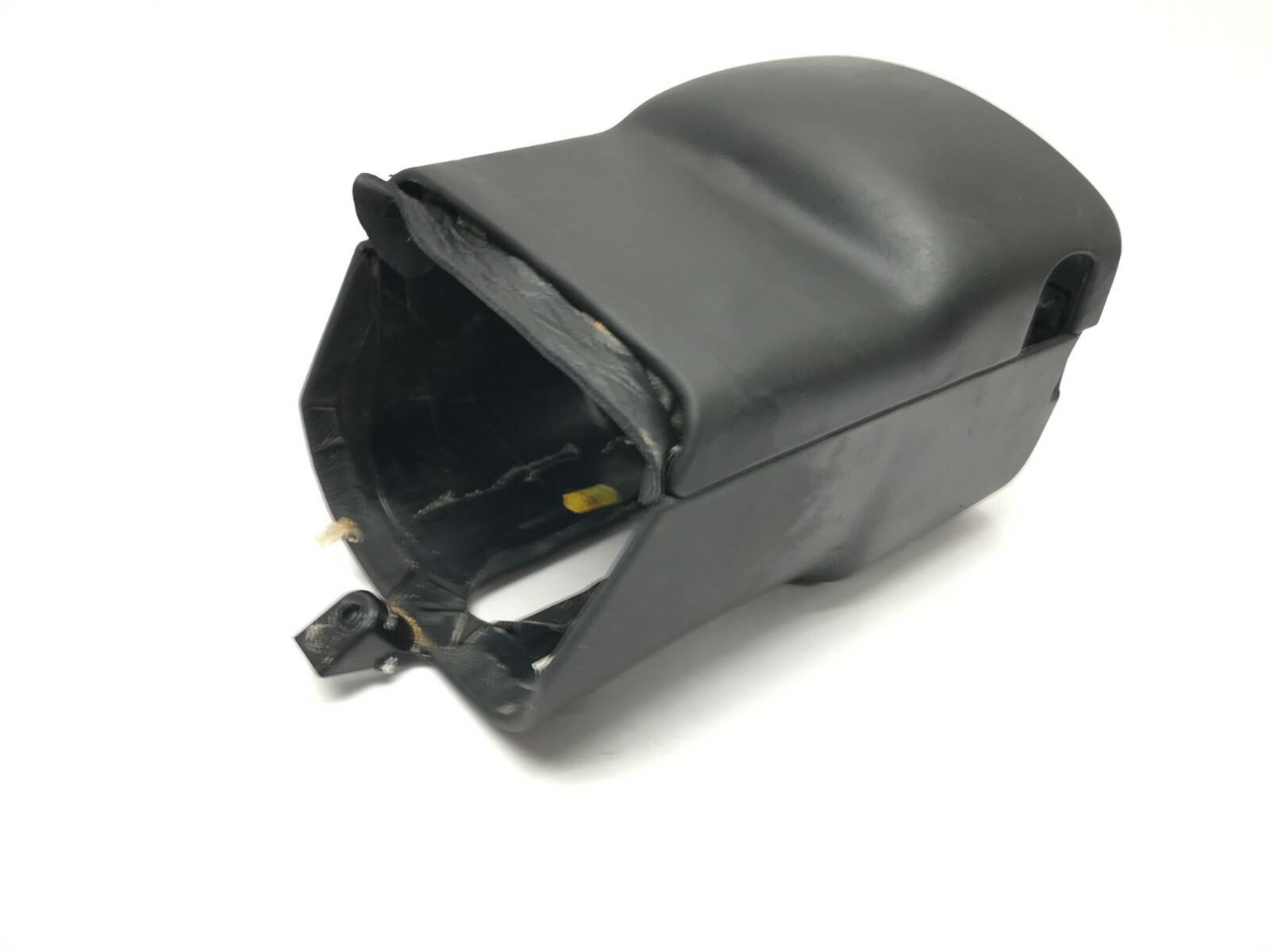07-16 ASTON MARTIN V8 VANTAGE STEERING COLUMN TRIM SURRROUND LEATHER BLACK 