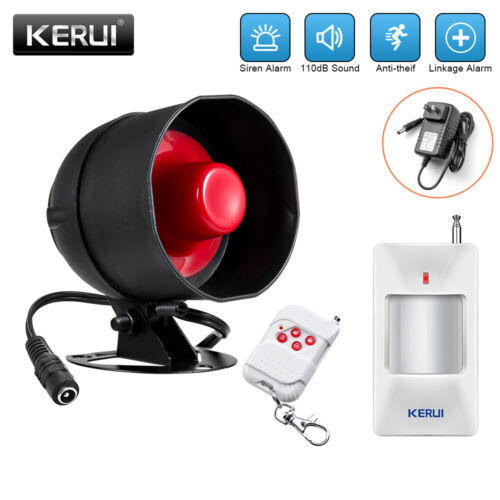 KERUI Home Alarm System 110dB Wireless Security Burglar Anti-theft Motion Detect - Afbeelding 1 van 27