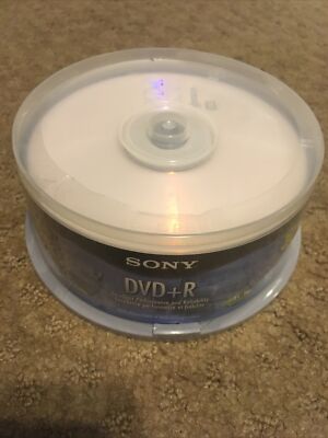 Sony Dvd R Sony DVD+R 30DPR47RS4 120 Min 4.7 GB 1-16X 30 Pack DVD Recordable Media ...