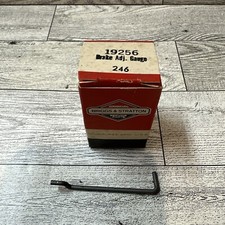 BRIGGS & STRATTON Service Part #19256 Brake Adjustment Gauge Vintage Made In USA