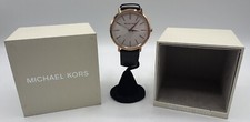 Michael Kors MK-2472 Jaryn Black / Rose Gold Ladies Watch in Box Pre-owned