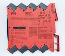 PR ELECTRONICS PT100 3333 LOOP POWERED TEMP CONVERTER 3.3-35VDC TEMP TRANSMITTER