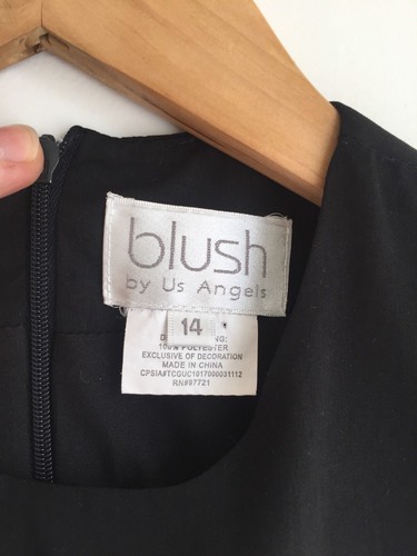 Blush by Us Angels girls sequin black and white dress size 14 years 🍭 - Bild 5 von 6