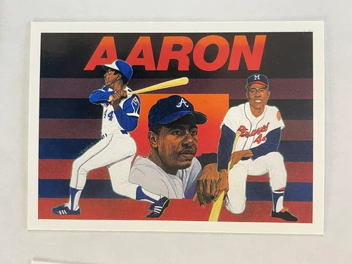 1991 Upper Deck #27 Hank Aaron Baseball Heroes: Hank Aaron Atlanta Braves