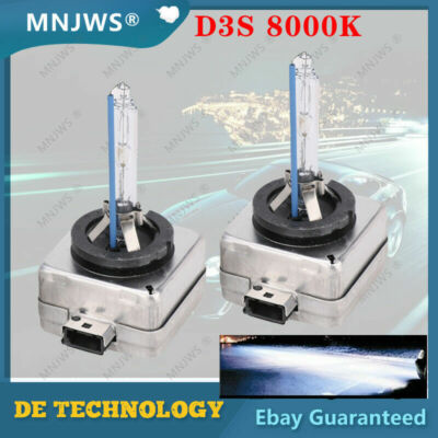 2X D3s HID Xenon Brenner Lampe 8000K Scheinwerfer Birnen 35W Birne 66340 DHL NEU
