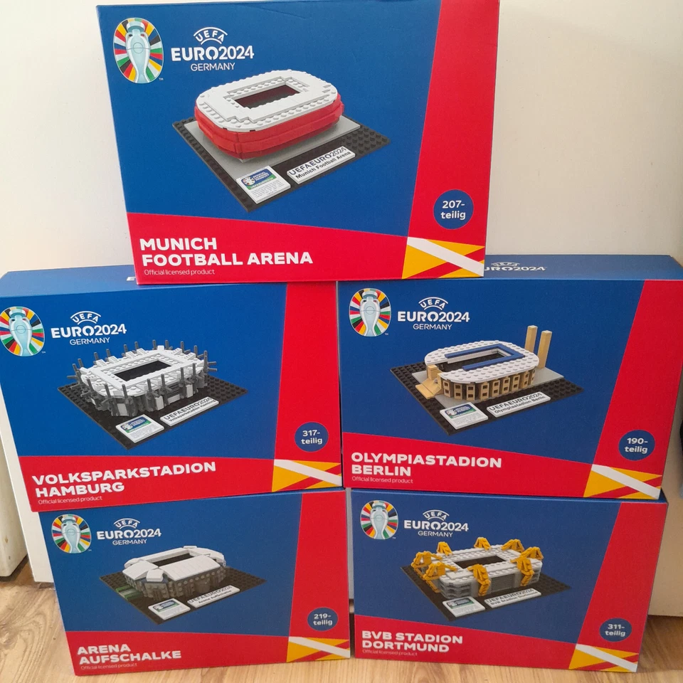 Clippys Stadion UEFA EURO 2024 EM Hamburg Leipzig Berlin Schalke Dortmund Köln M