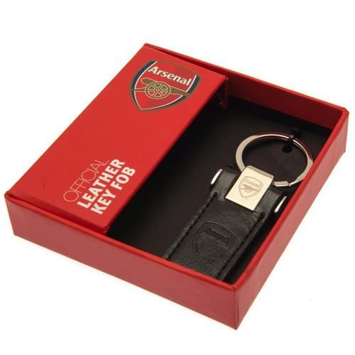 Arsenal FC Leather Key Fob - Brand New Official Merchandise - Picture 4 of 4