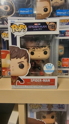 Funko Pop 1169 Marvel Spider-man Unmasked No Way Home Funko Shop Exclusive Peter