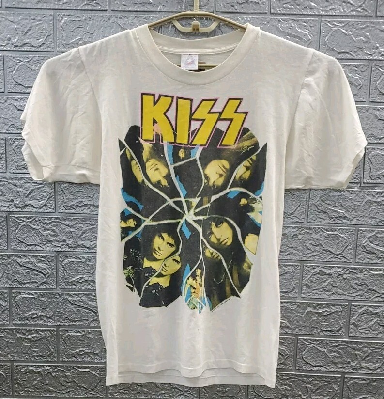 America Vintage 1987 Kiss Crazy Nights Tour T-Shirt Size