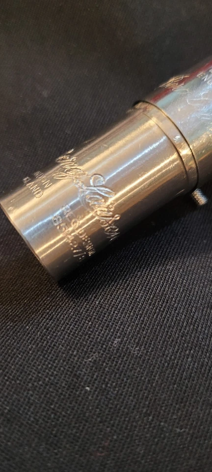 Винтажный мундштук и лигатура для тенор-саксофона Berg Larsen 100/1 М из нержавеющей стали - Изображение 4 из 4