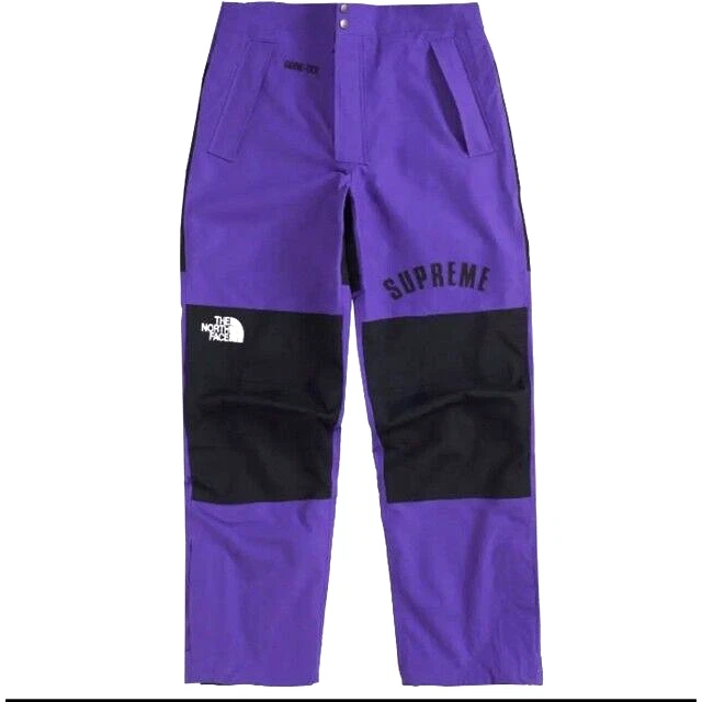 Pantalon de montagne Supreme x The North Face Arc Logo Gore Tex NP11902I violet taille : L