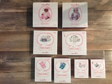 8 American Girl Bitty Baby Clothing Boxes Bundle Lot EUC