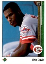 1989 Upper Deck #410 Eric Davis