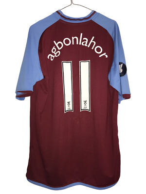 アストンヴィラ　Aston Villa AGBONLAHOR 11番シャツ 限定販売】 アストンヴィラ Aston 11番シャツ AGBONLAHOR Villa