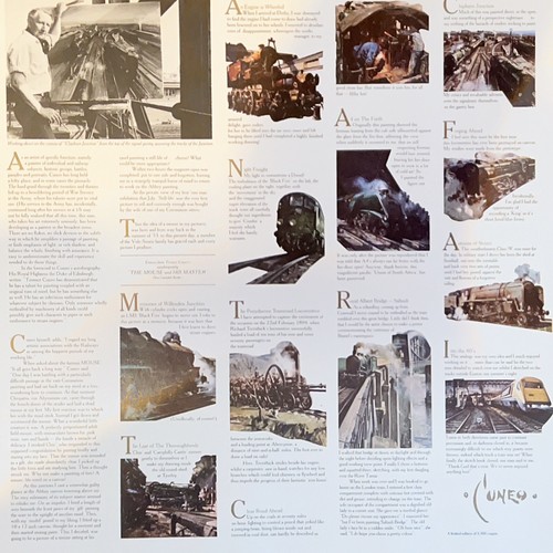 Terence Cuneo limited edition Railway prints in original embossed folder - Picture 4 of 5