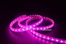 UL Listed,10 Feet,PINK,Dimmable,Super Bright 2700 Lumen 120Volt Flat LED Strip